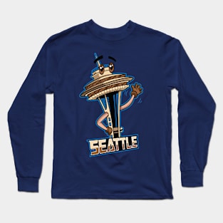 Seattle City Badge Long Sleeve T-Shirt